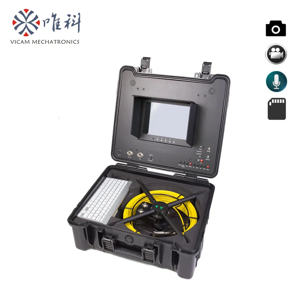 Vicam Industrial Pipe Inspection Equipment Pipeline Inspection Camera