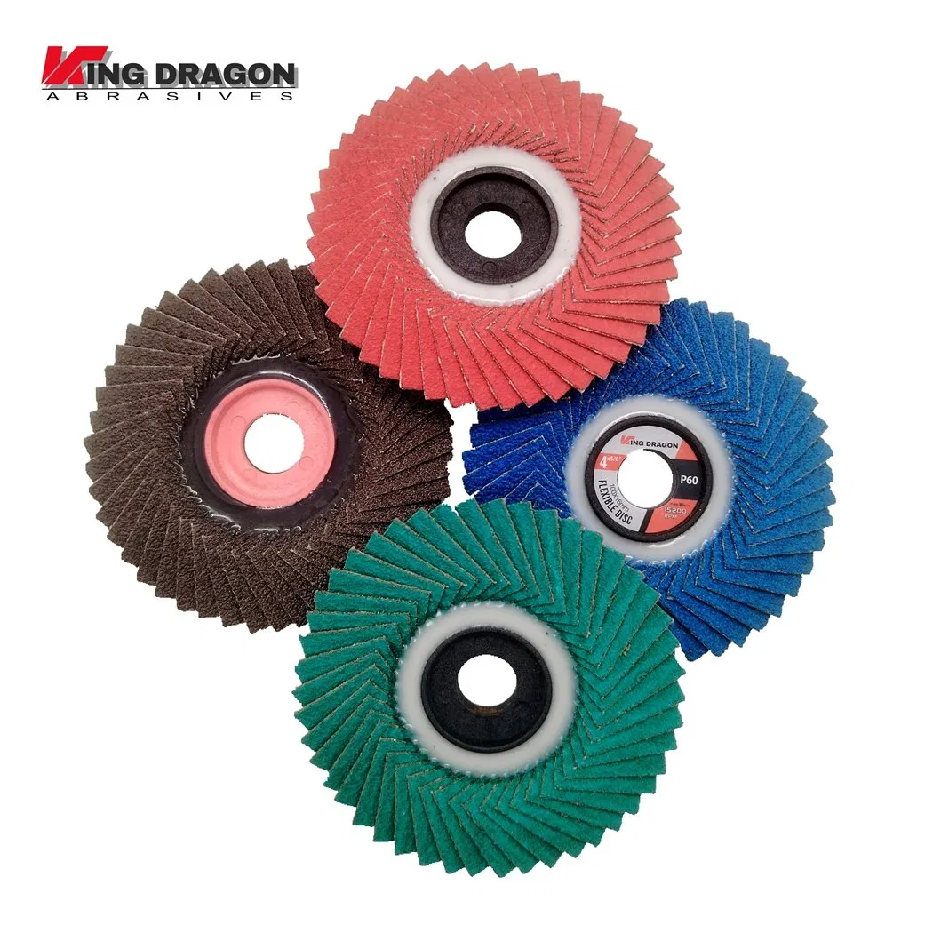 Керамический лепестковый круг 100 мм для удаления краски