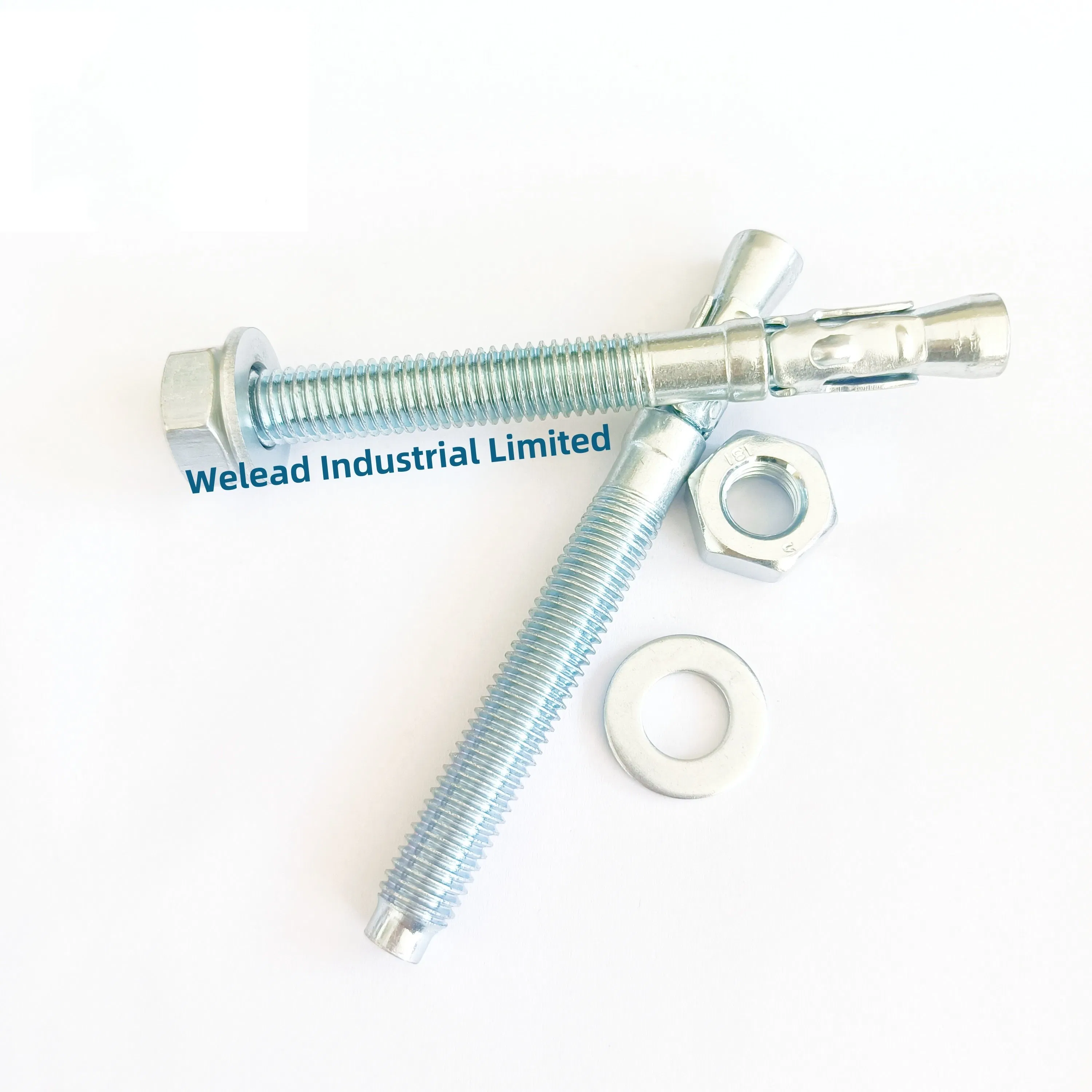 Анкерный клиновой болт M6-M24 для бетона, оцинкованный