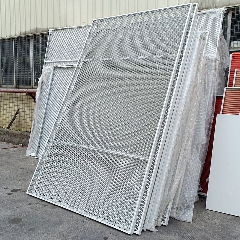 Customized White Aluminum Decorative Expanded Metal Wire Mesh for Building Facade/Ceiling Material