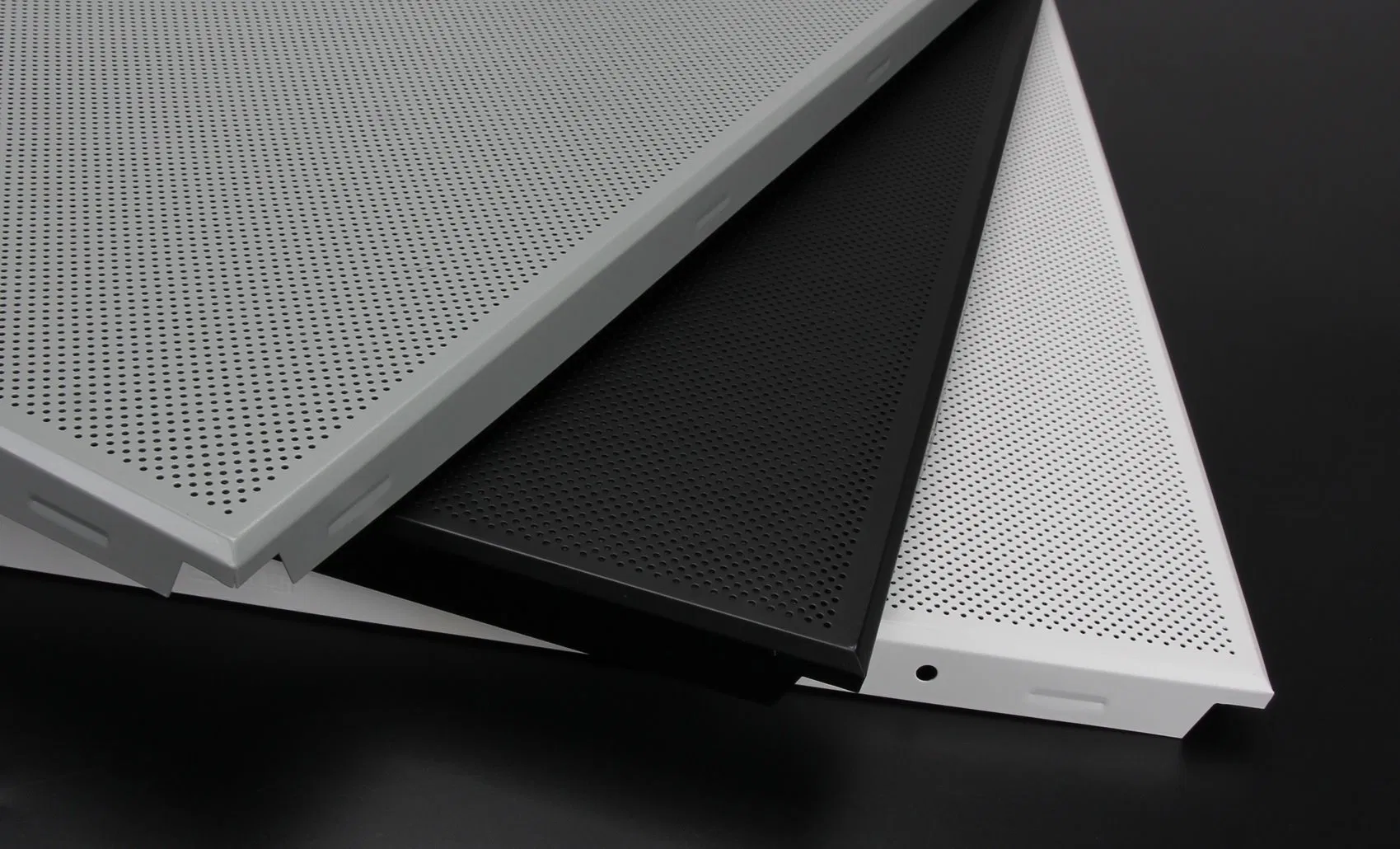 Acoustic Ceiling Aluminum Perforated Ceiling Tile 2*2 FT for Interior Decoration