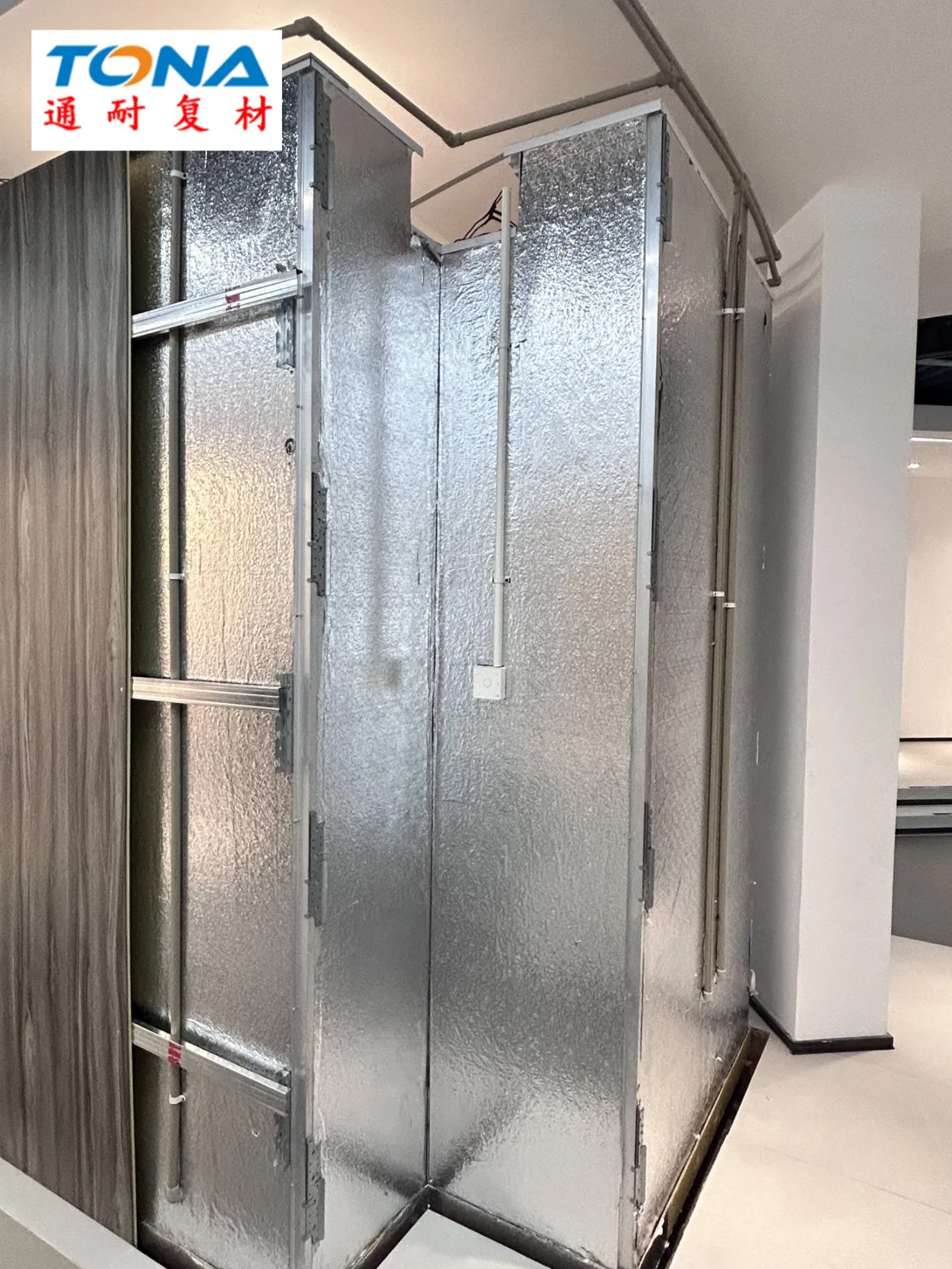 Accessories Prefabricated Furniture Waterproof Lightweight Fast Production SMC Bathroom