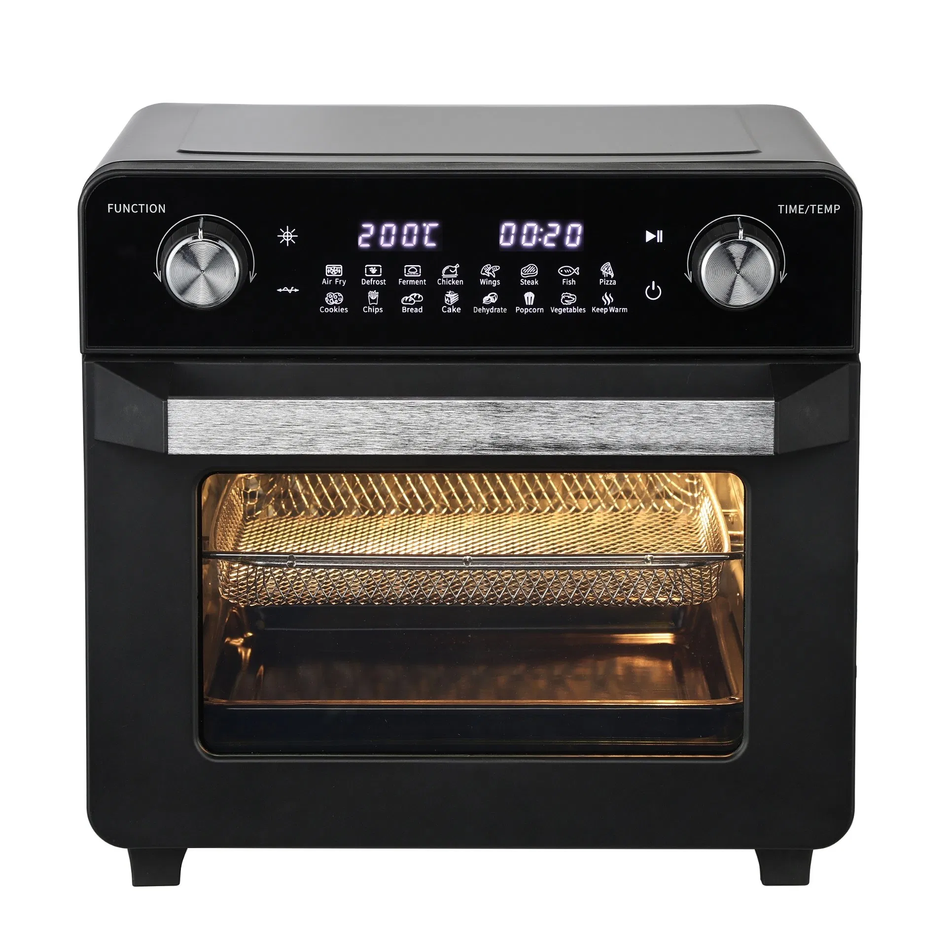 Oil-Free Fryer Digital Electric Air Fryer Oven Cooker Bakery Pizza Bread Air Fryer