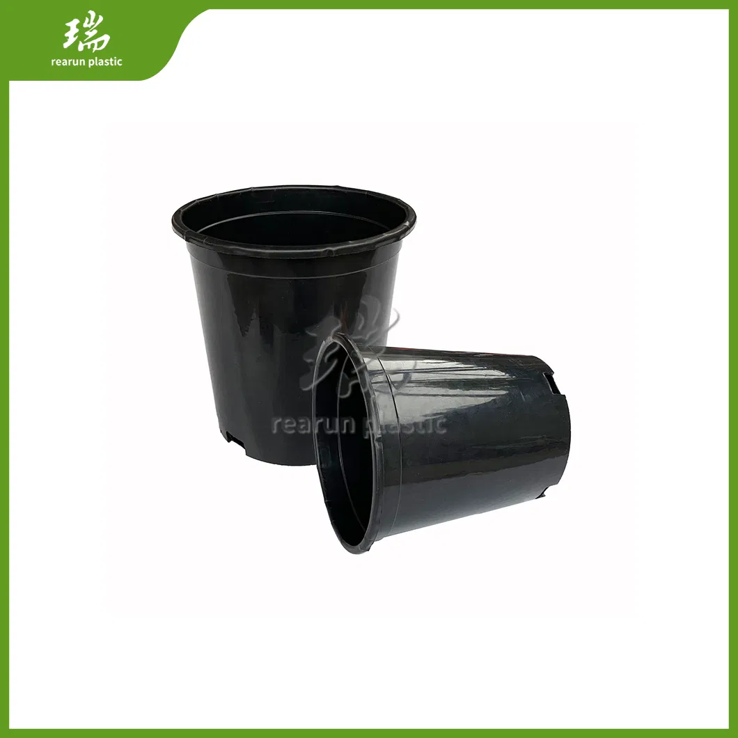 Indoor Home Decorative Durable Drainage-Hole Small Plant Plastic Flower Pot