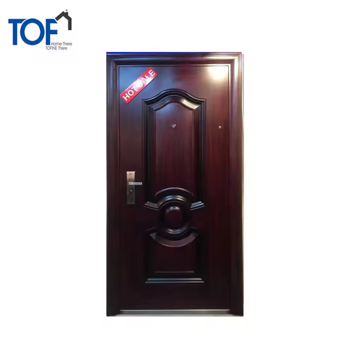 Safehaven Security Steel Door with Bulletproof Glass Panel
