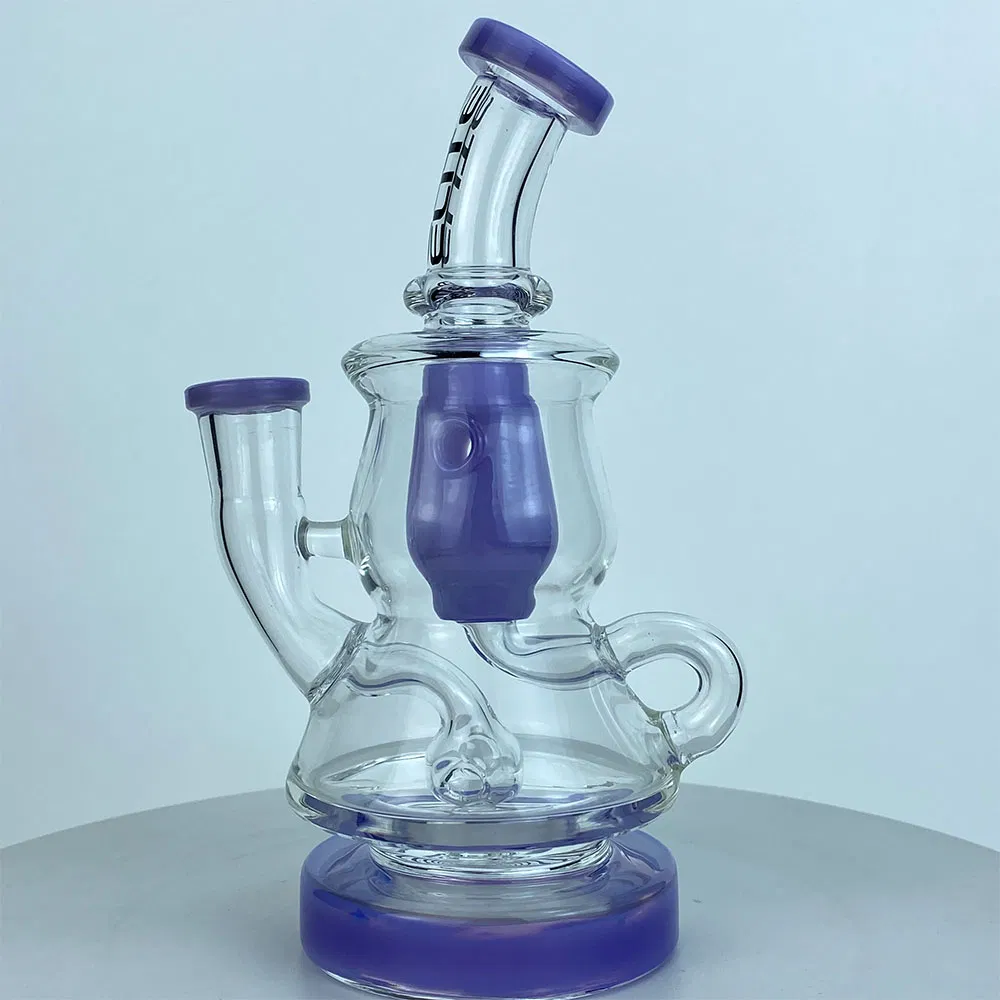 Hbking USA Decoration Glass Water Smoking Pipe with Nice Color Glass Water Pipe