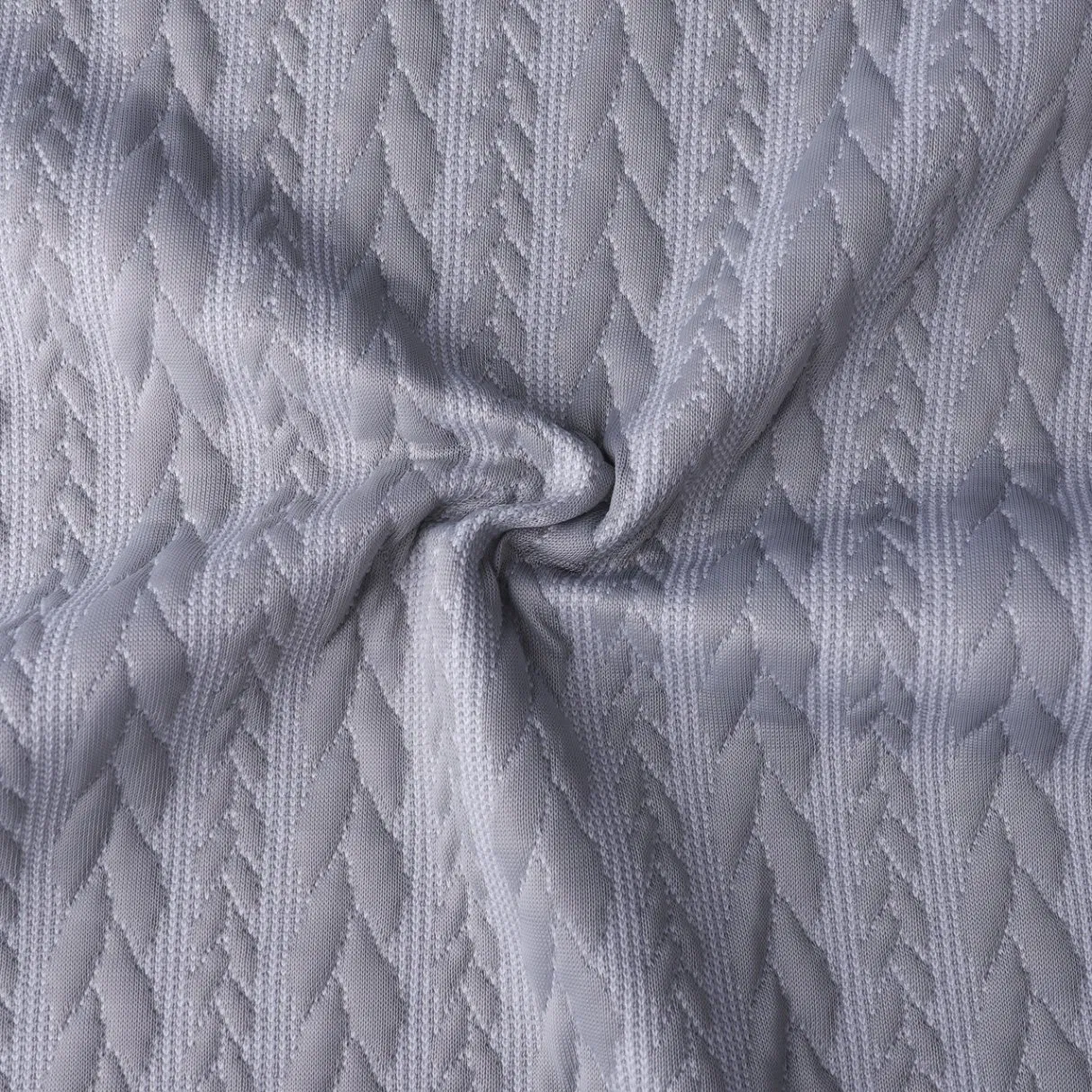 Laminated Terry Oeko Tex 100 3D Air Cotton Coral Fleece Towelling Waterproof Fabric Material White Rose Grey, 1mtr - 145cm X 100cm for Home Hotel