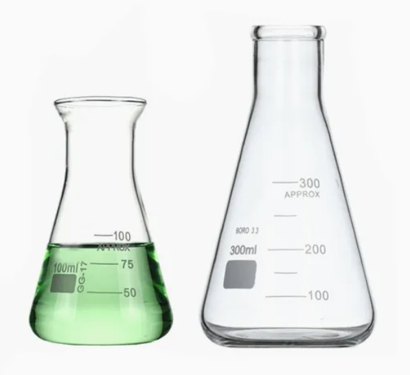 Premium Laboratory High Borosilicate Glass Flask with Custom Logo