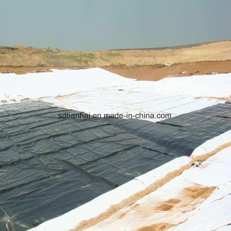 Blue Colour Compound Geomembrane for Basement Waterproof Used/Red Mud Yard Liner HDPE Geomembrane