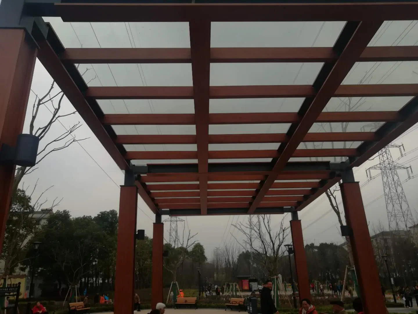 Bamboo Product Building Material Roof Tree Carport Roof Board Roofing Materials