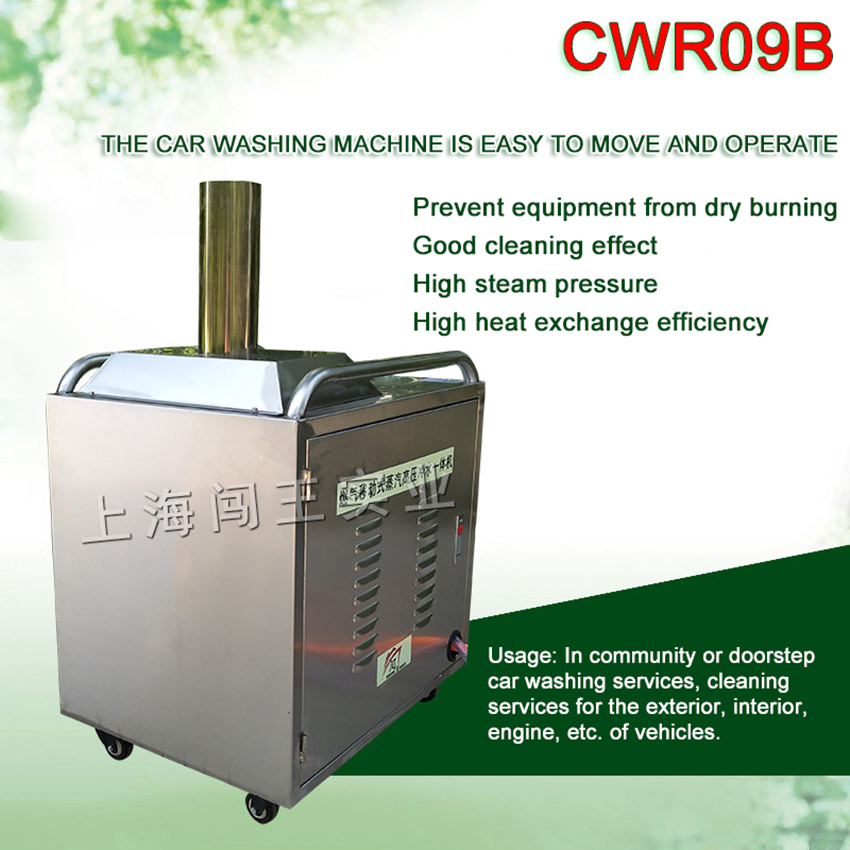 High Efficiency Mini Gas-Powered Mobile High Pressure Portable Steam Cleaner Car Washer