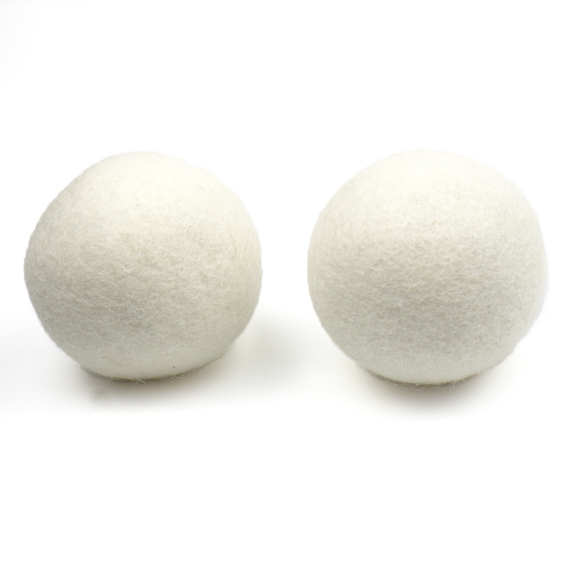 Eco Friendly Natural Wool Laundry Blend Felt Drying Balls Wool Dryer Balls Organic