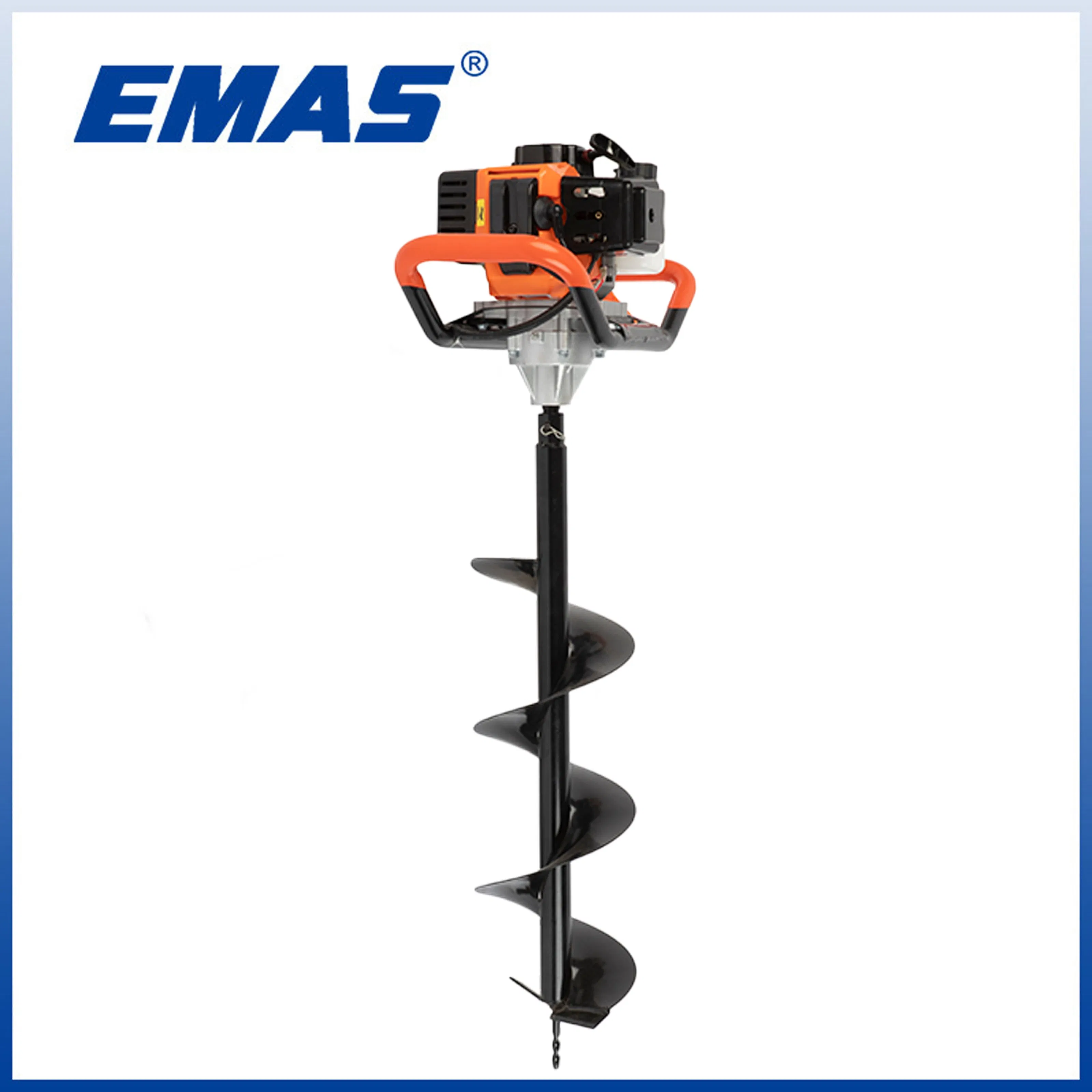 Emas Factory Price 43cc/52cc Earth Auger Drill for Agricultuer Use