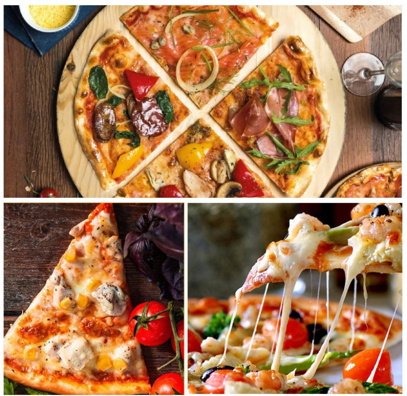 Нож для пиццы 2 в 1 с лопаткой из нержавеющей стали