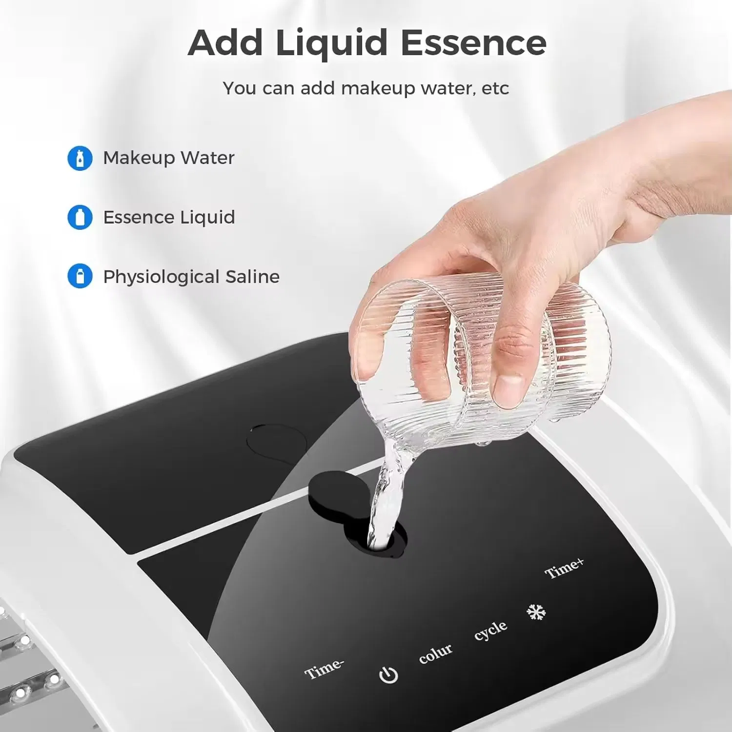 7 Color Cold Nano Spray Anti-Wrinkle Red Light Therapy Device Facial Beauty Use Professional PDT LED Light Therapy Machine