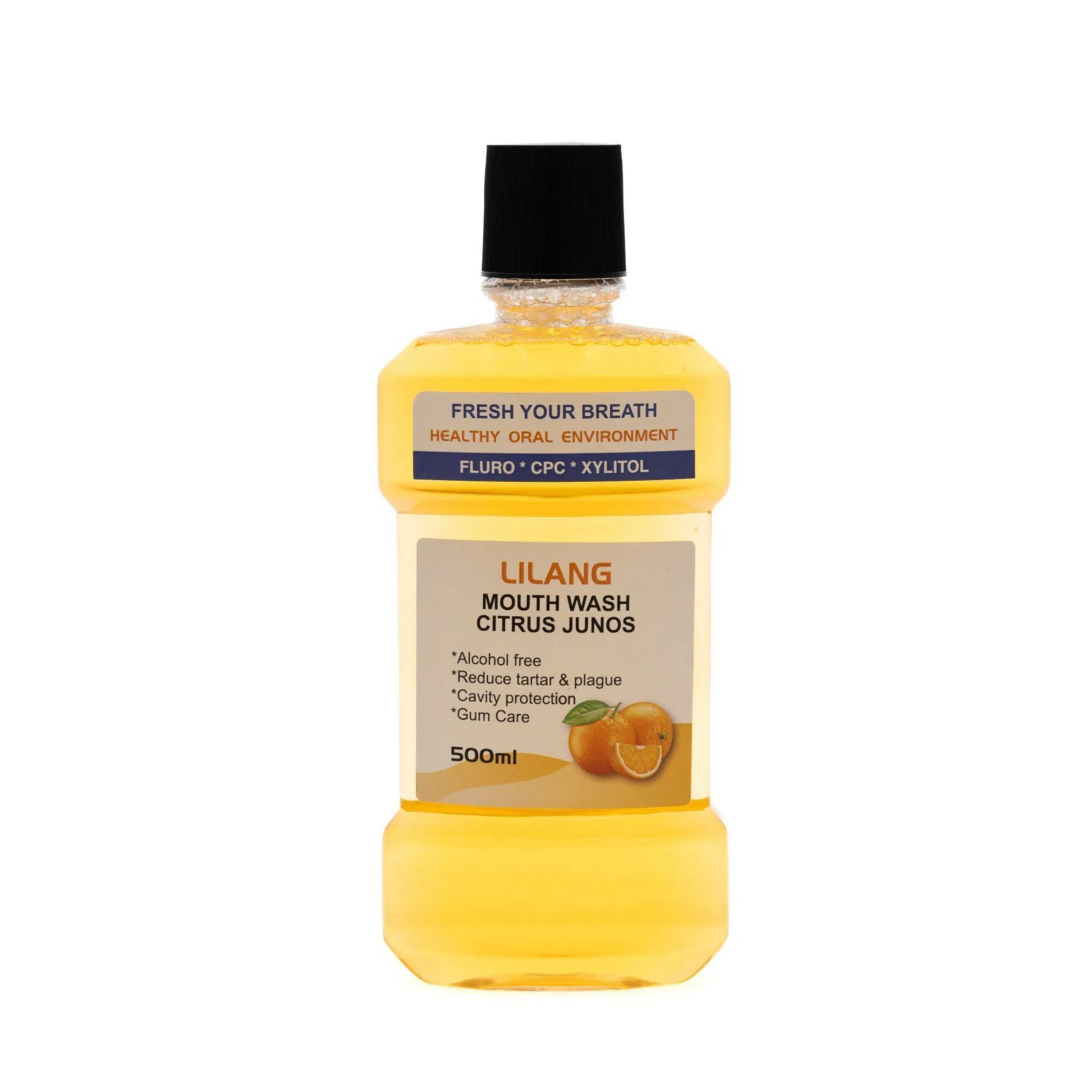 Breath Freshening Mouthwash with Odor-Neutralizing Power, Ensures Your Breath Stays Fresh and Pleasant for Hours on End.