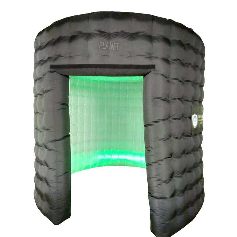 Birthday Party Inflatable 360 Photo Booth Backdrop with LED