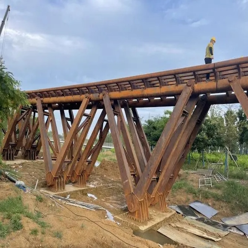 Prefabricated Detachable Modular Steel Structure Bridge