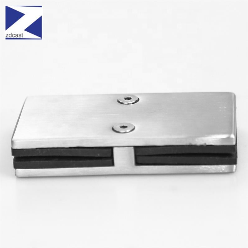 Zd Hot Selling 2205 Stainless Steel 180 Degree Glass to Glass Clamp