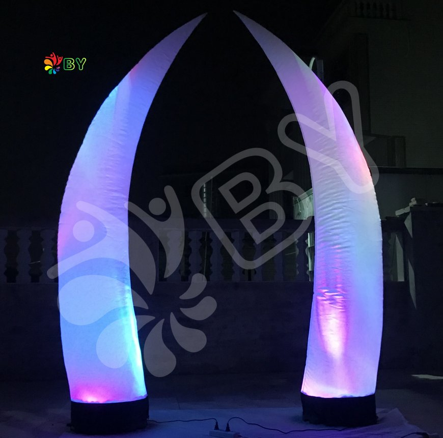 2020 Party Decoration Inflatable Lights Pillar Corn Tube LED Inflatables Advertising