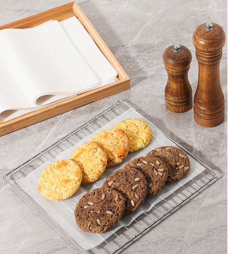 Non-Stick Parchment Paper 20× 30 Baking Paper Sheets Unbleached Precut Baking Paper for Bread /Meat/ Pizza/Toaster Oven