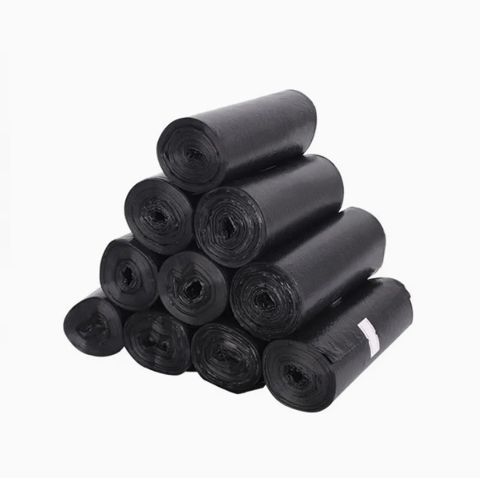 Eco Friendly Disposable Garbage Trash Plastic Bag Rolls with Different Thicknesses and Colors