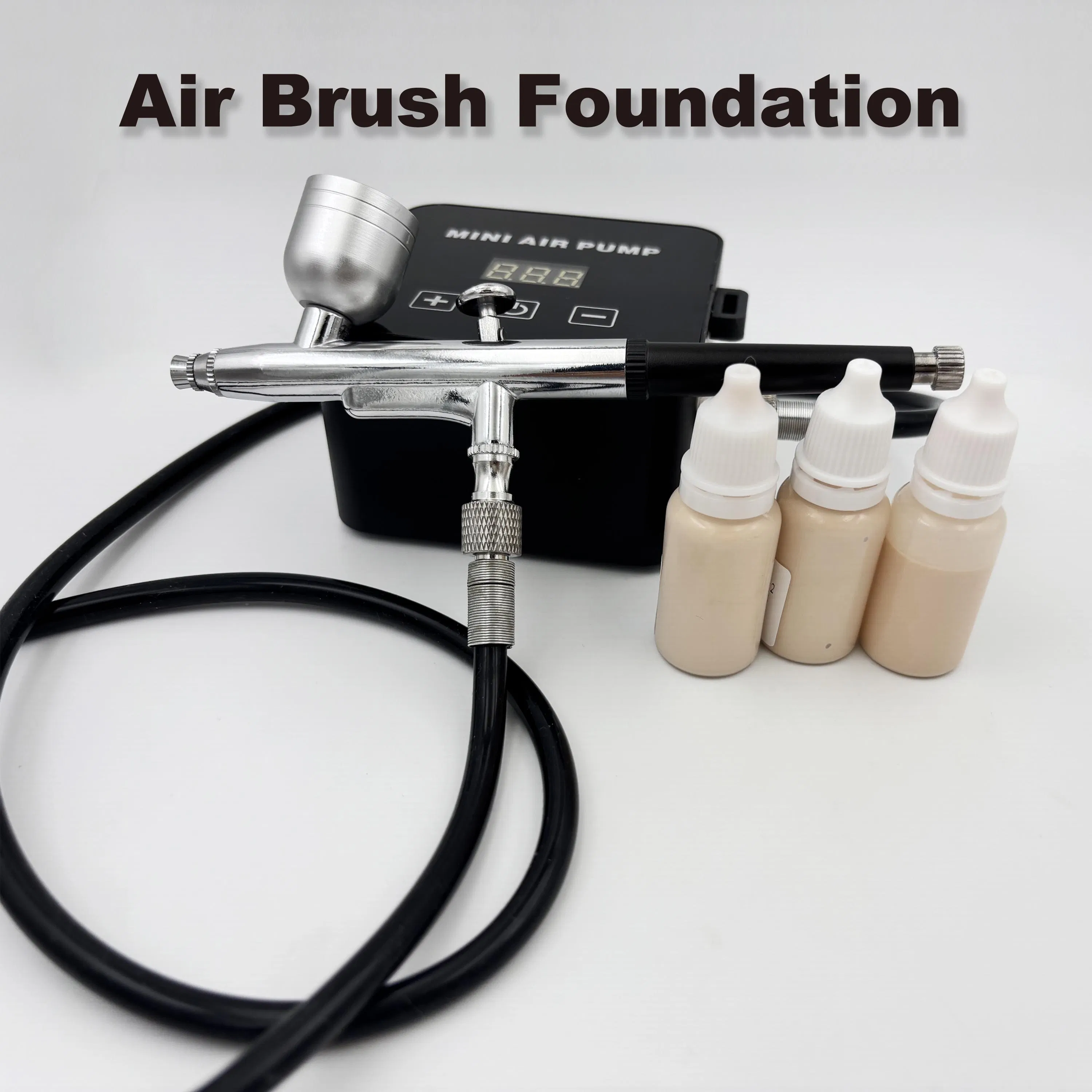 Professional Handheld Airbrush Cosmetic Makeup System Match Use for Foundation Makeup