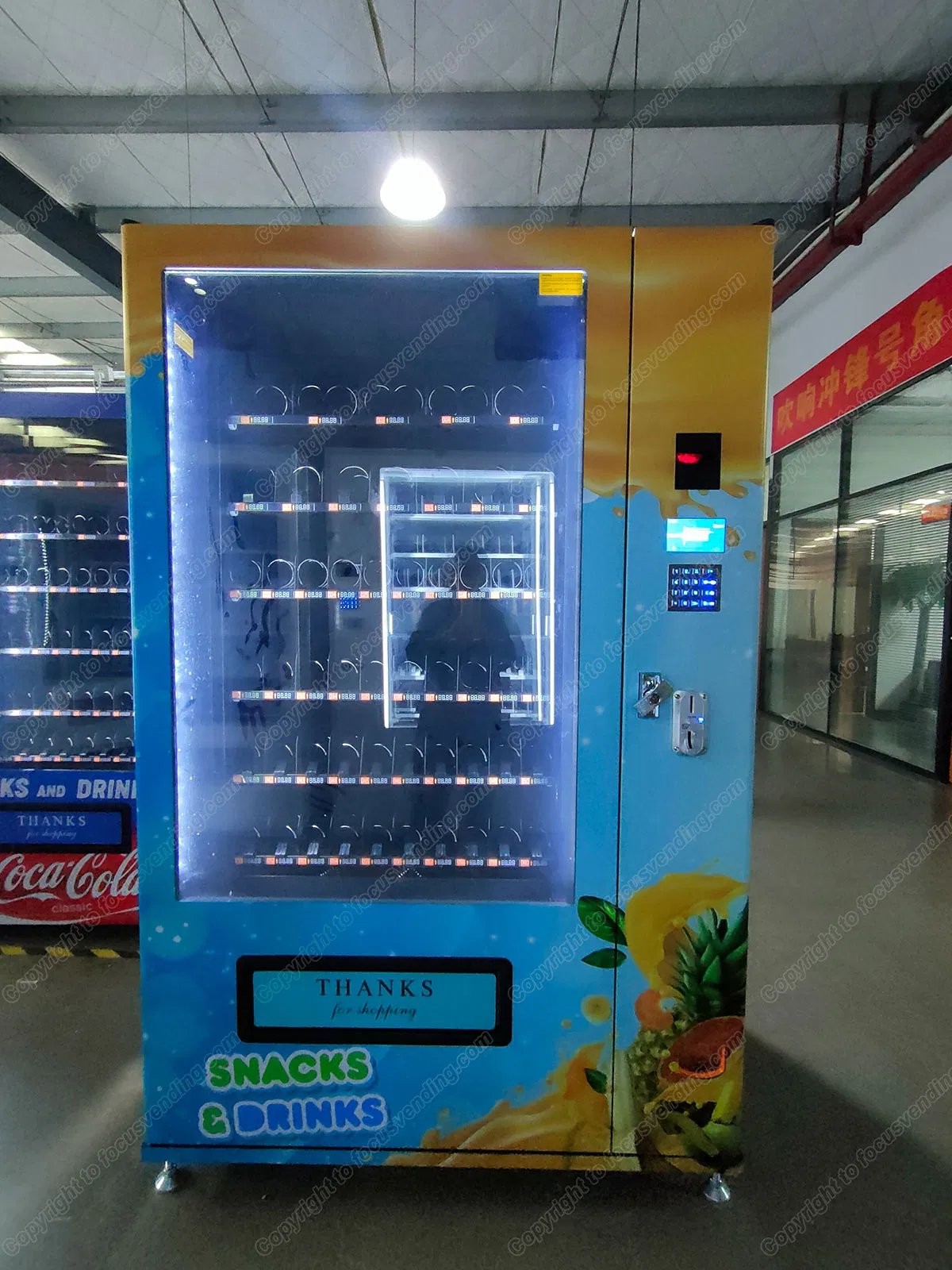 Focusvend Provide Vending Machine Work with Jamacia Currency