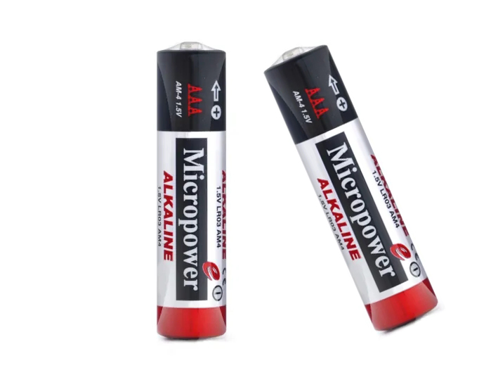 Wholesale 1.5V 140min AAA Am4 Lr03 Super Alkaline Battery for Electric Cars