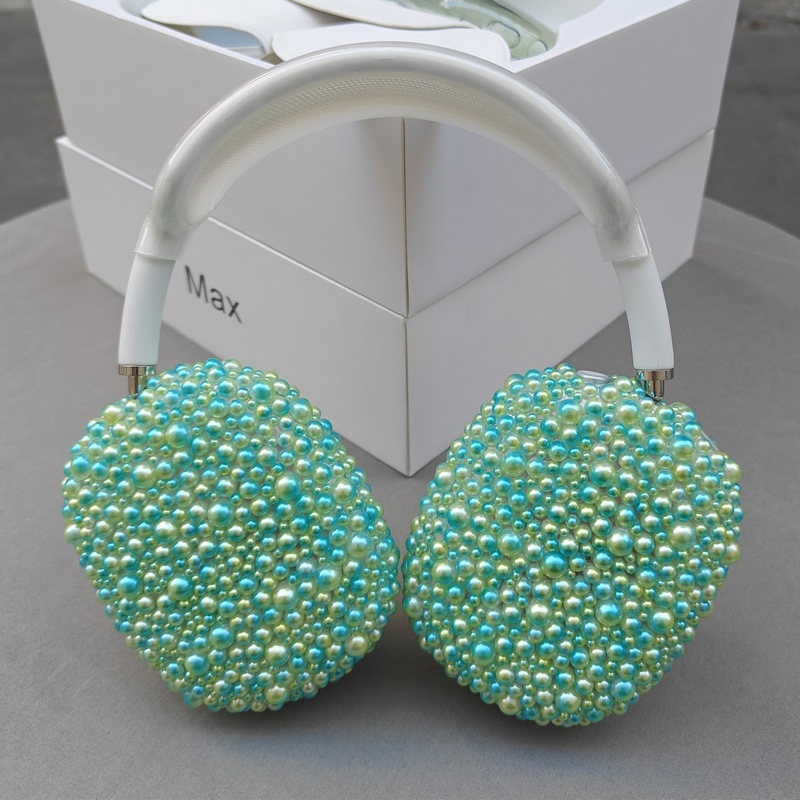 Чехол для AirPods Max с жемчужным блеском, противоударный