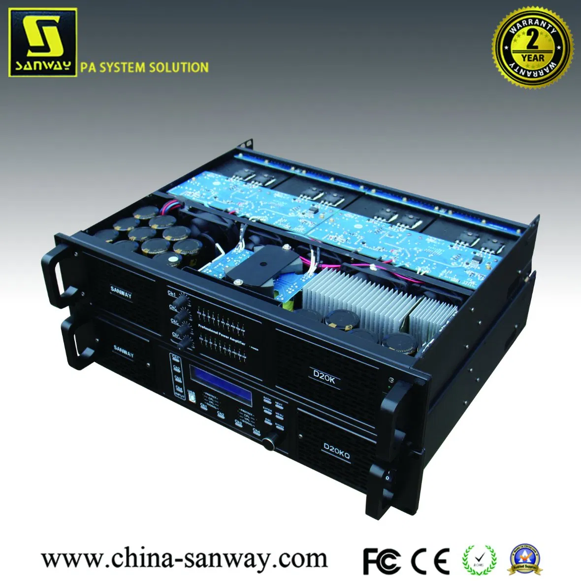 Усилитель мощности Sanway FP20000Q D20K