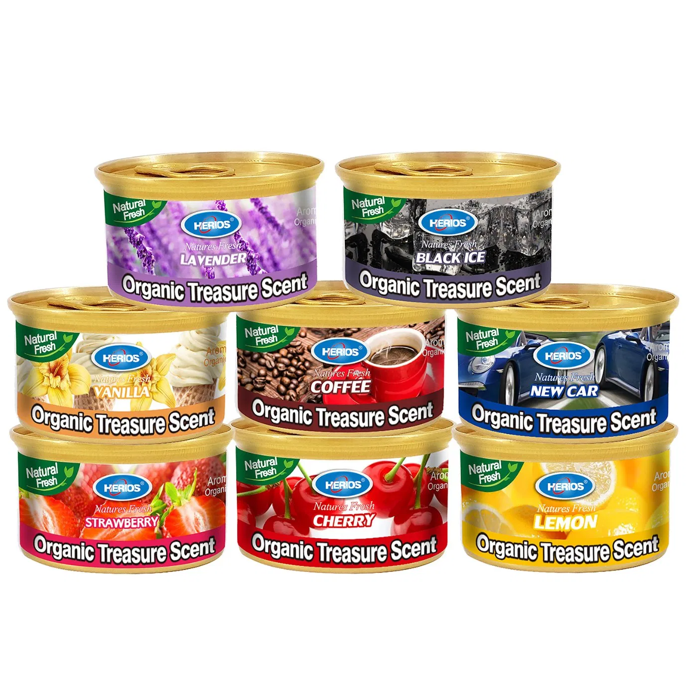 Can Air Freshener and Odor Neutralizer by California Scents, Stocking Stuffers, Air Freshener for Home and Car