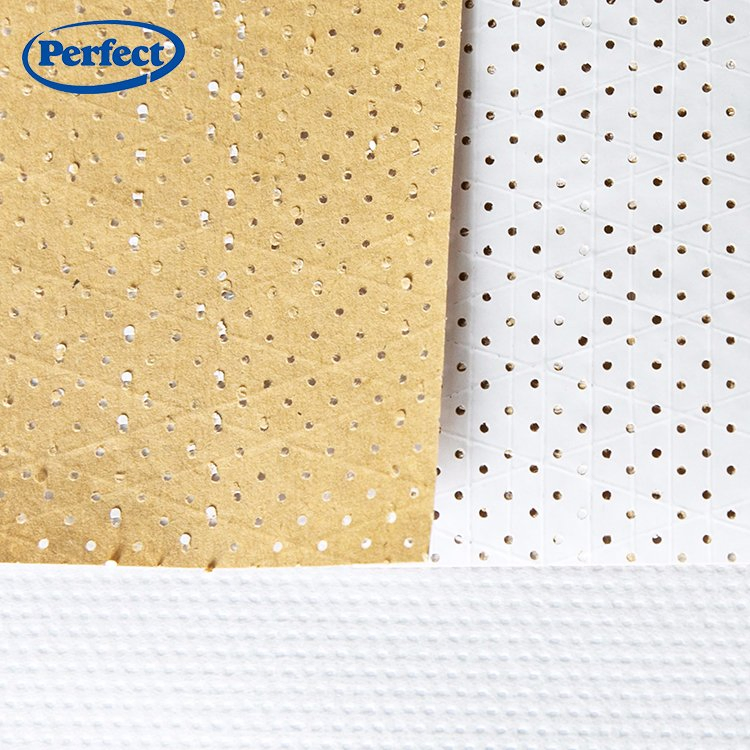 Roof Aluminum Foil Insulation Perforated Foil with White PP