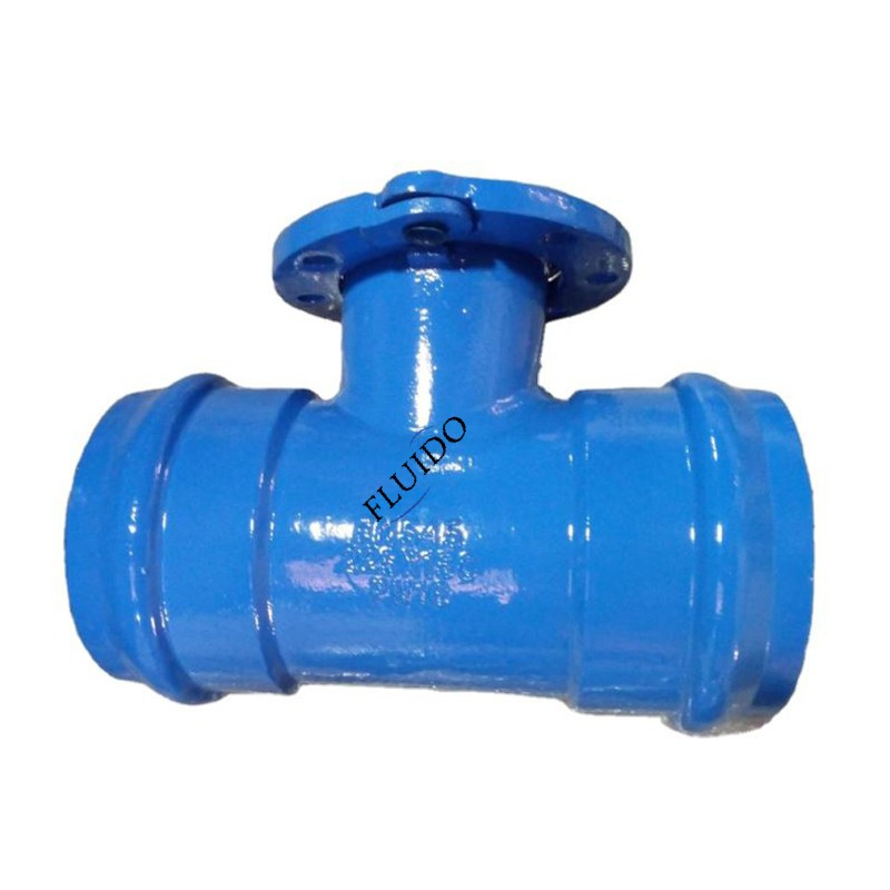 ISO2531 En545 En598 Ductile Iron Flanged Bellmouth for Connect Water Supply and Drainange Pipe