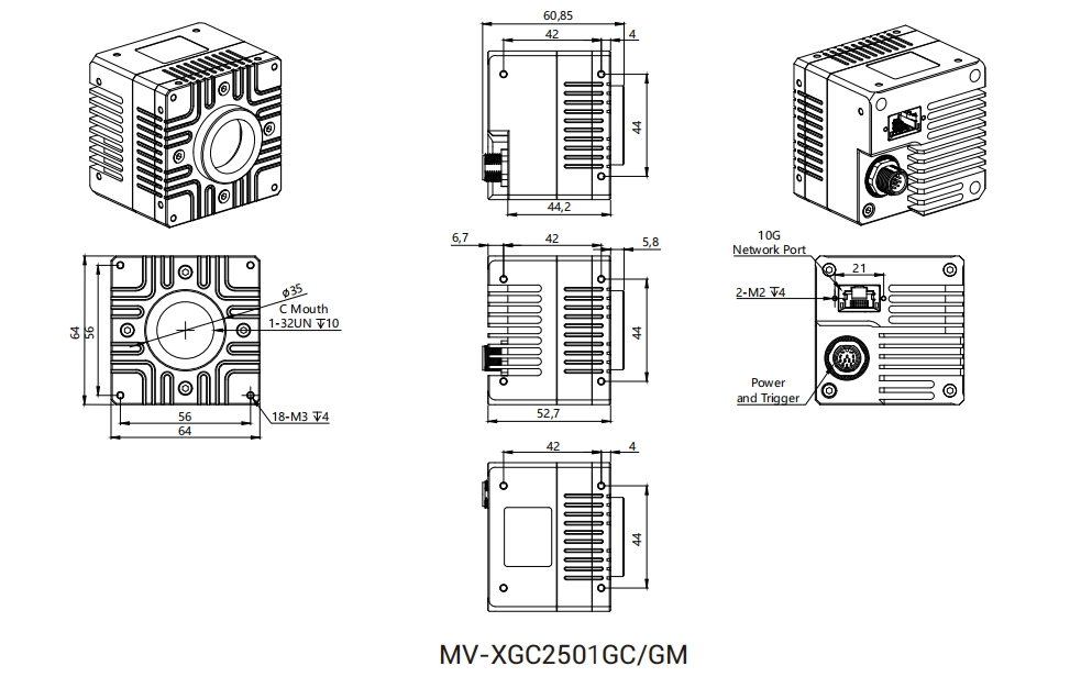 Global Shutter Camera for Fast Industrial Vision Applications