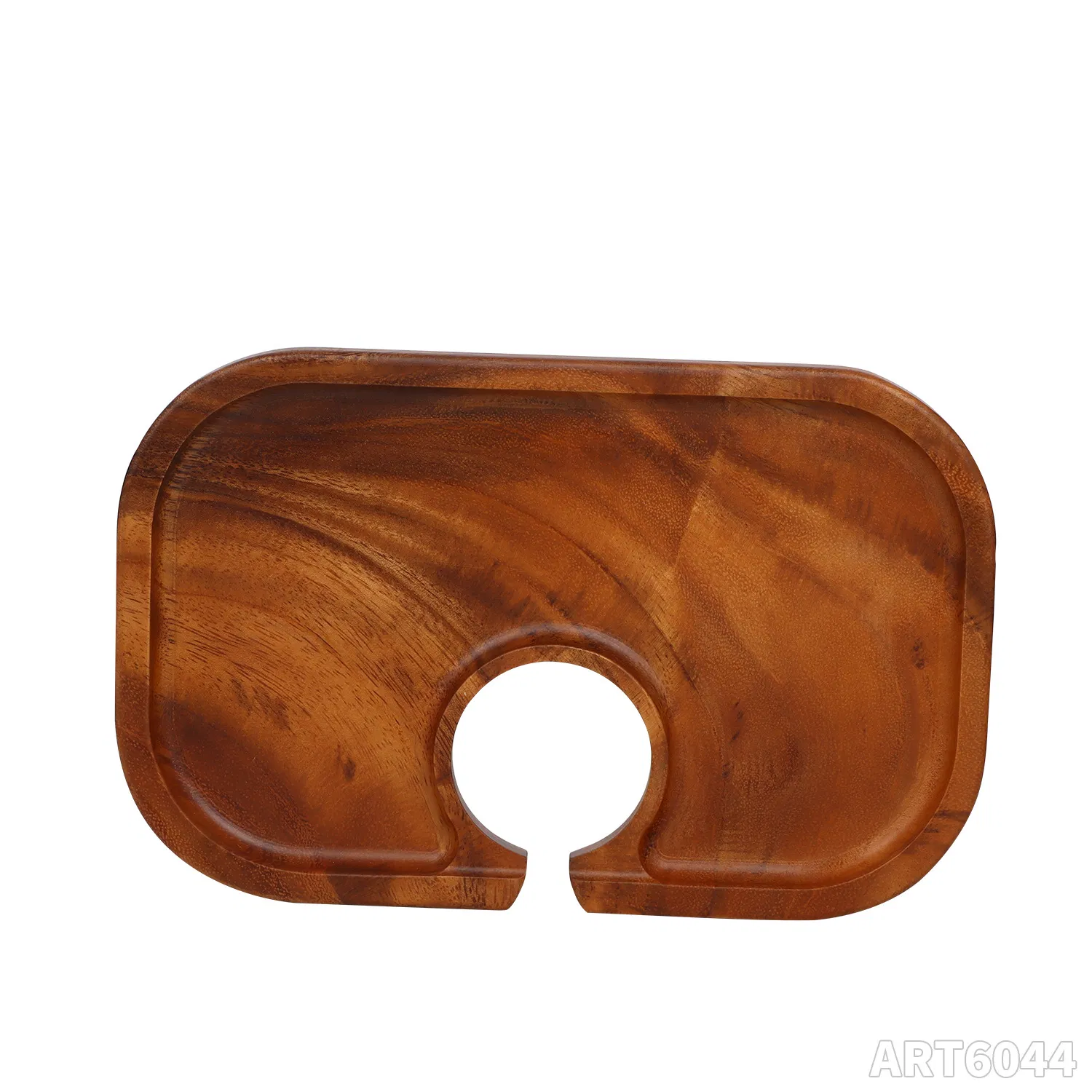 271g Hot Sale Brown Grain Wood Rectangle Wooden Ashtray Smoking Accessories Wholesale