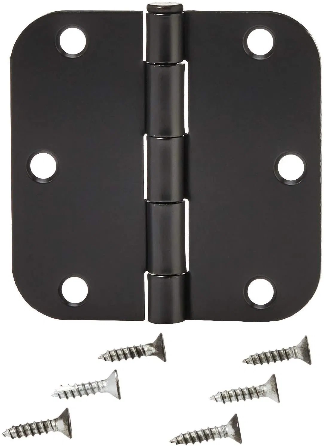 America Satin Stainless Steel Round Door Hinge Butt Hinge