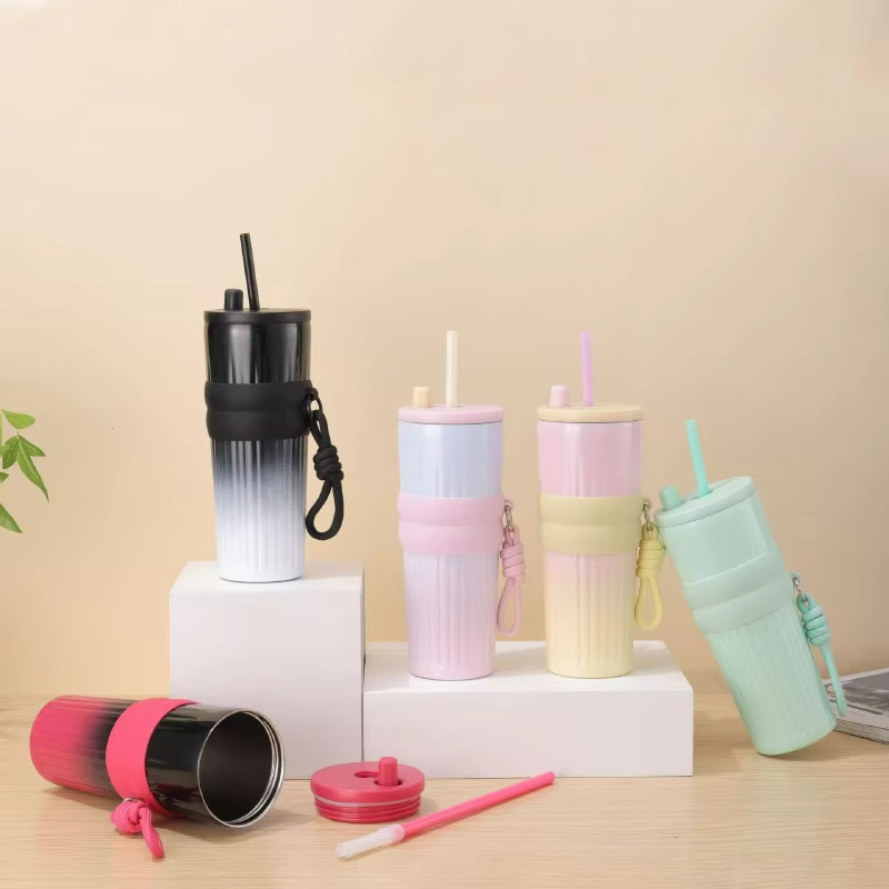 Термокружка Creative Simple с трубочкой, 710 мл