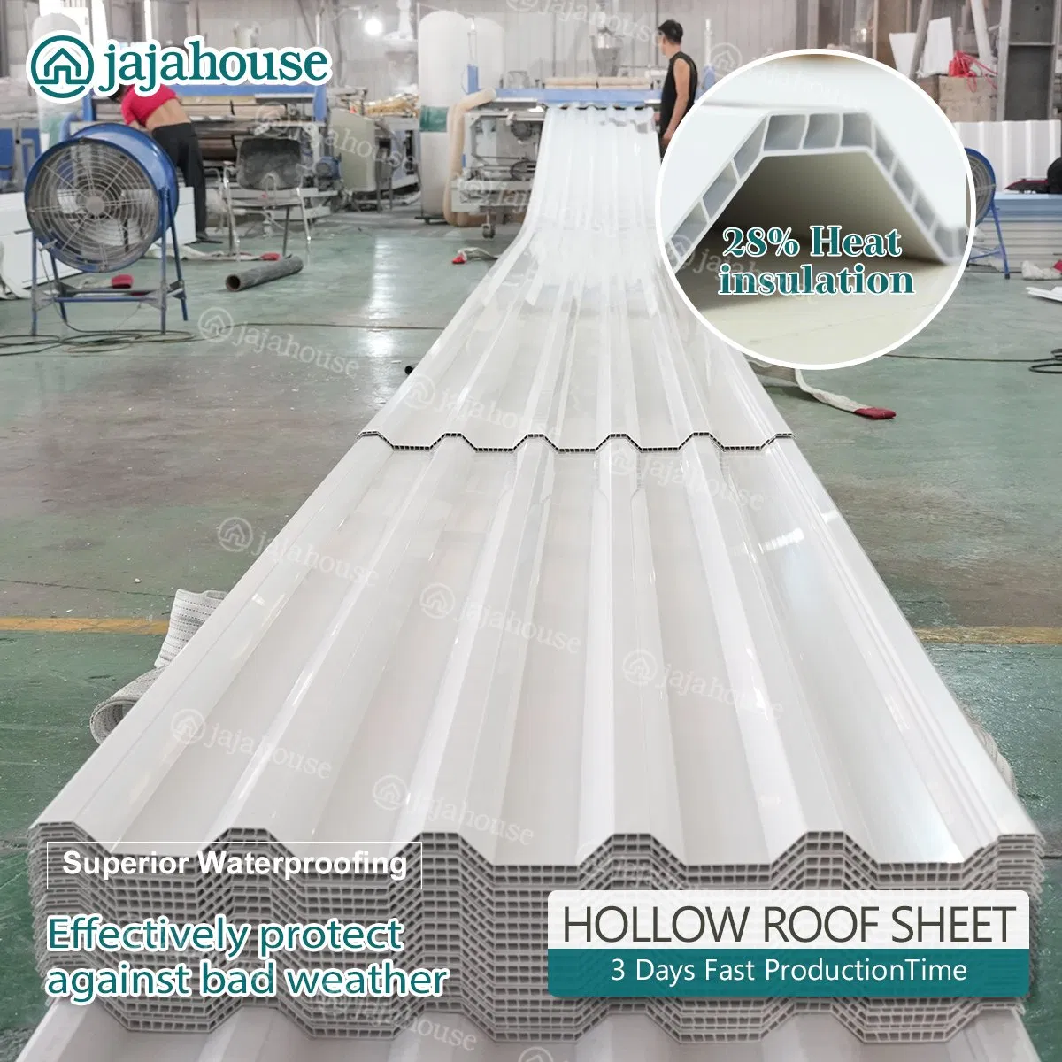 Шумоизоляционная ПВХ черепица для крыши