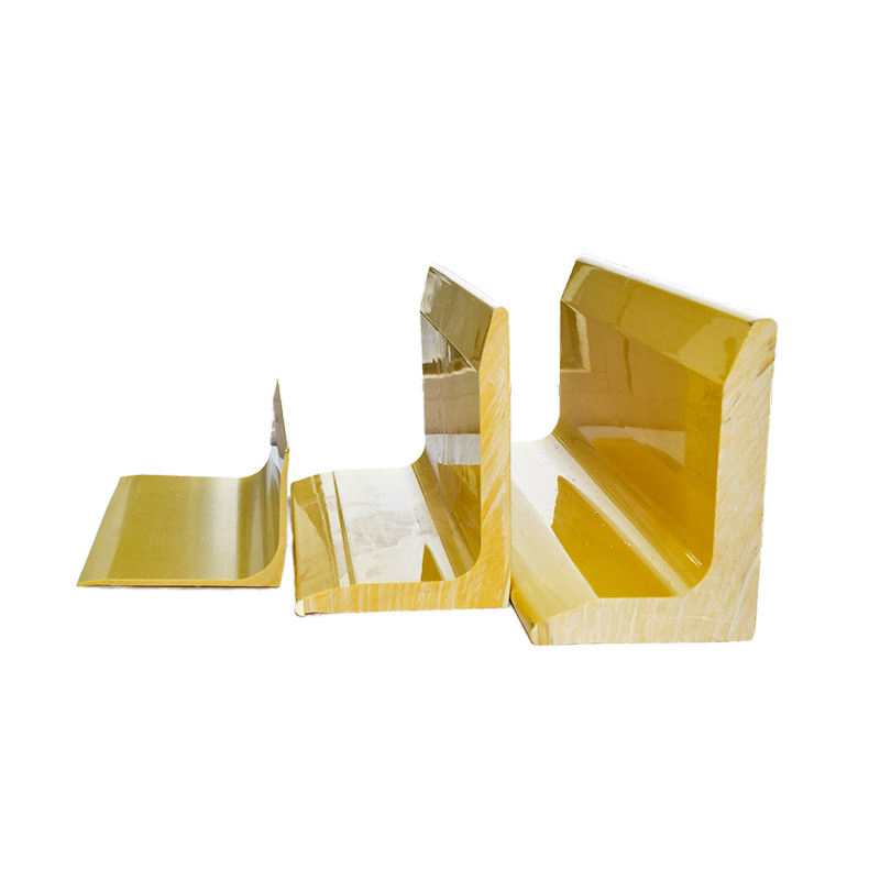 Heat-Stable Extrusions PVC C Channel PVC Profile White ABS Extruded Corner Profiler L Angle Profile