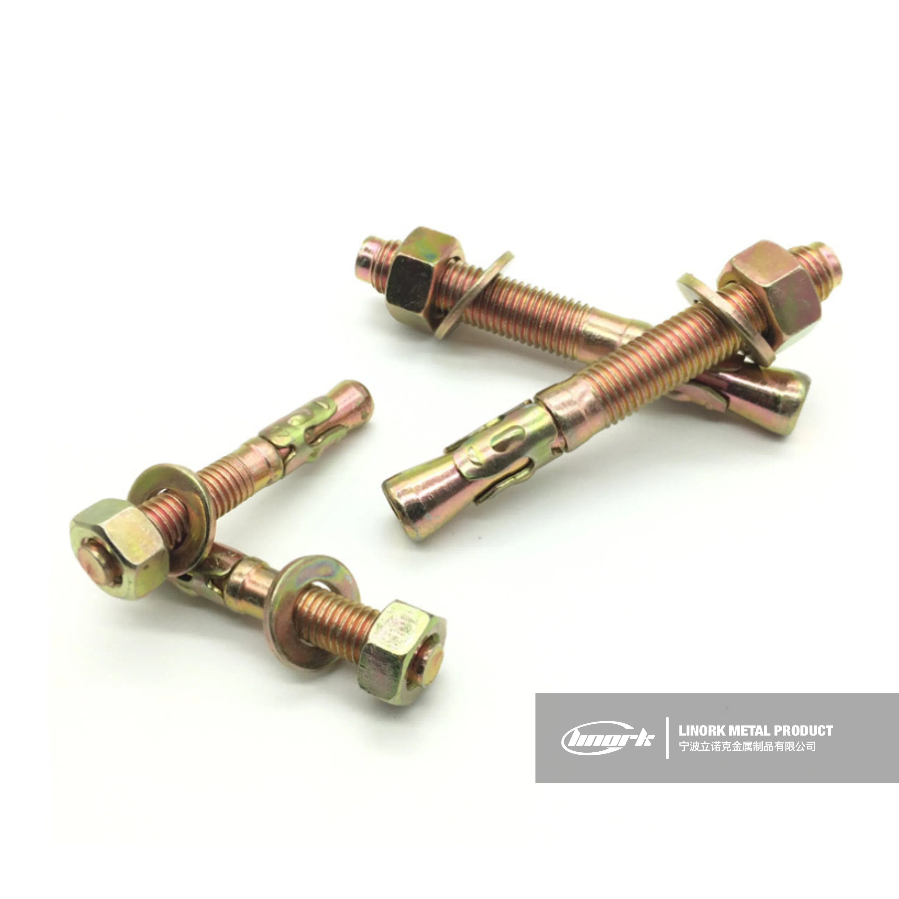 Анкерные болты клиновые оцинкованные для бетона