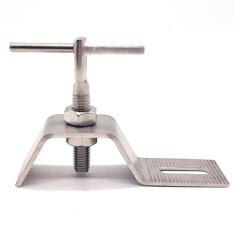 Custom Stamping Stainless Steel Stone Cladding Fixing System Marble Angle Z Metal Bracket