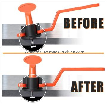 Tile Leveling System Kit Tile Leveler Spacers Steel Pins - Reusable Tile Installation Tool Kit for Tiles Stone Installation