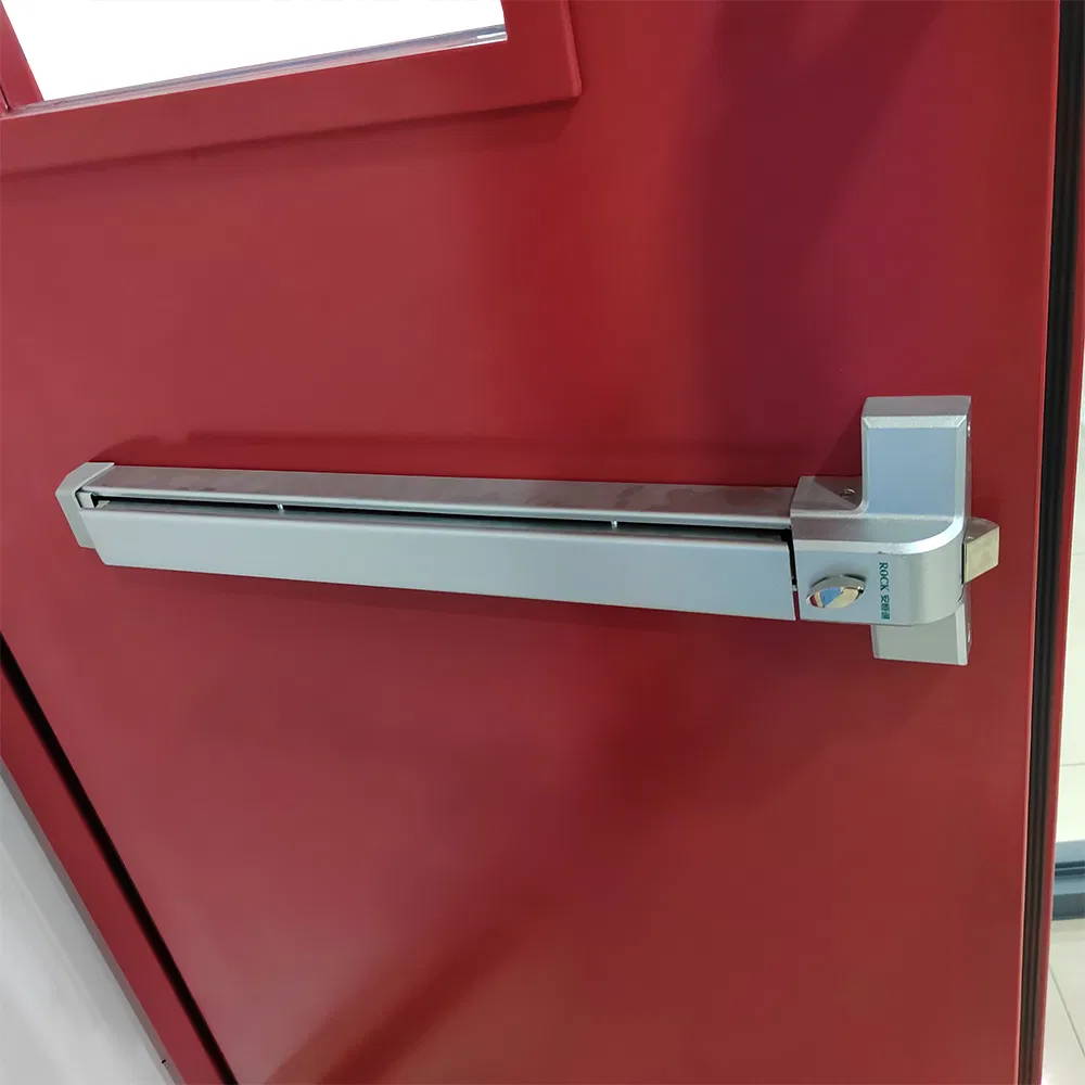 En1634-1 Certified 90 Min Fire Door 50mm Thick Perlite Filled Steel for EU Projects
