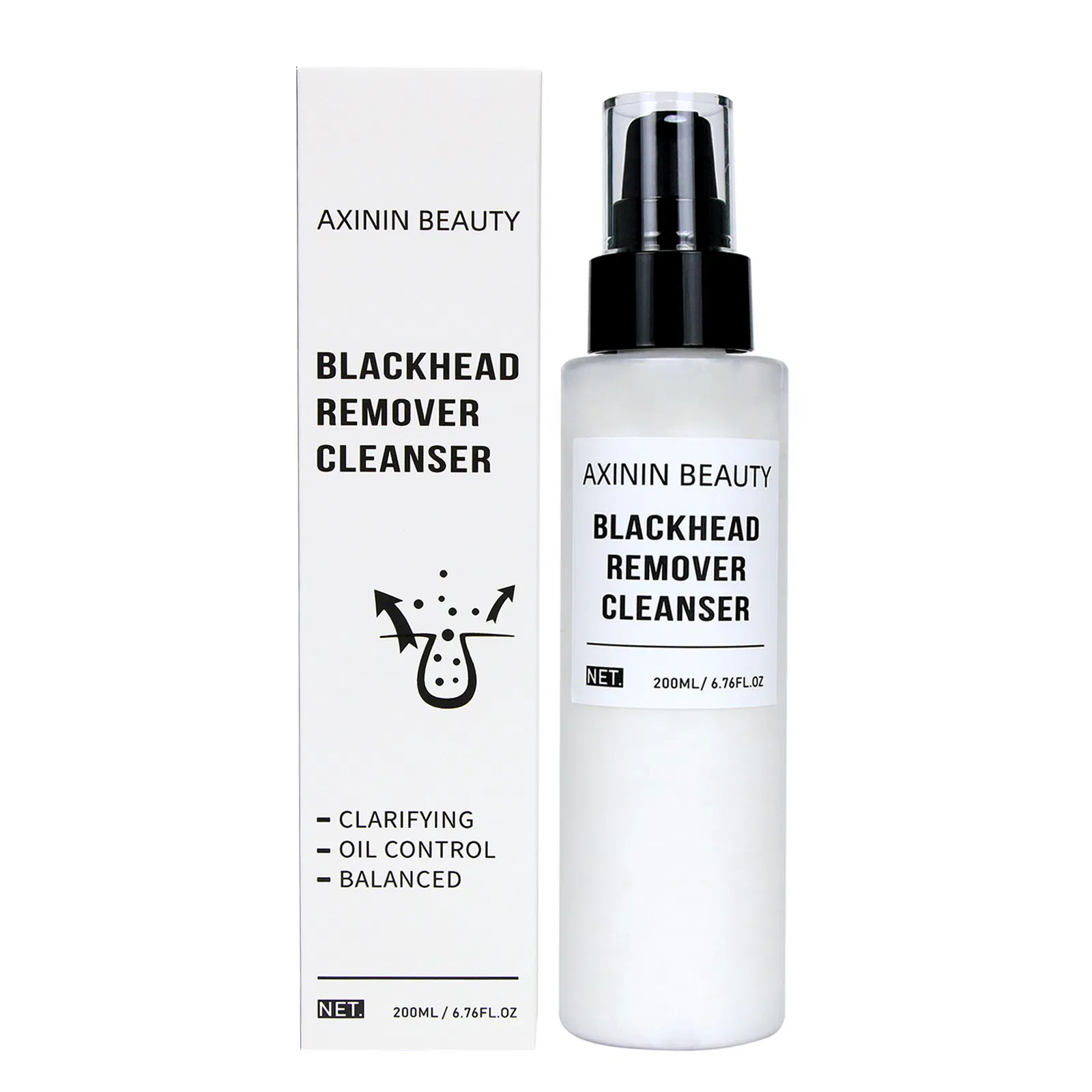 Beauty Cosmetics Skin Care Requlates Sebum Production Blackhead Remover Cleanser