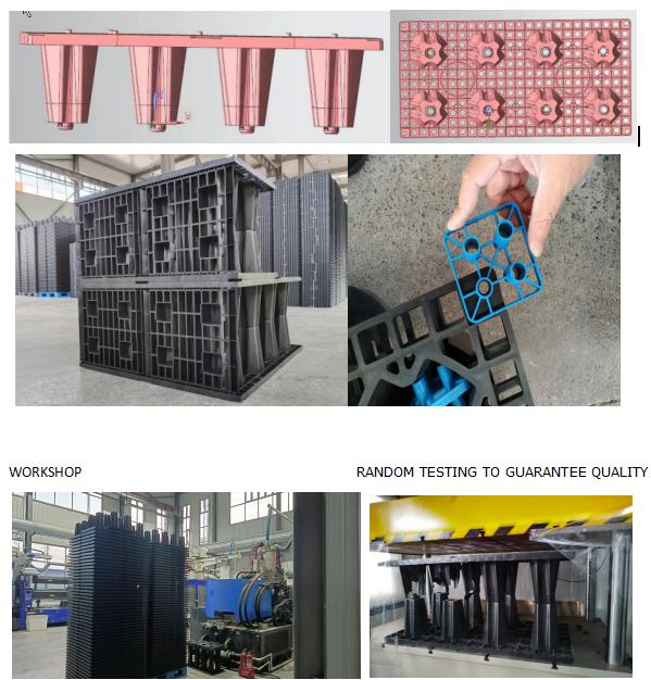 50tons 60tons Rainwater PP Module Storage Tank Stormwater Crate for Rain Harvesting System