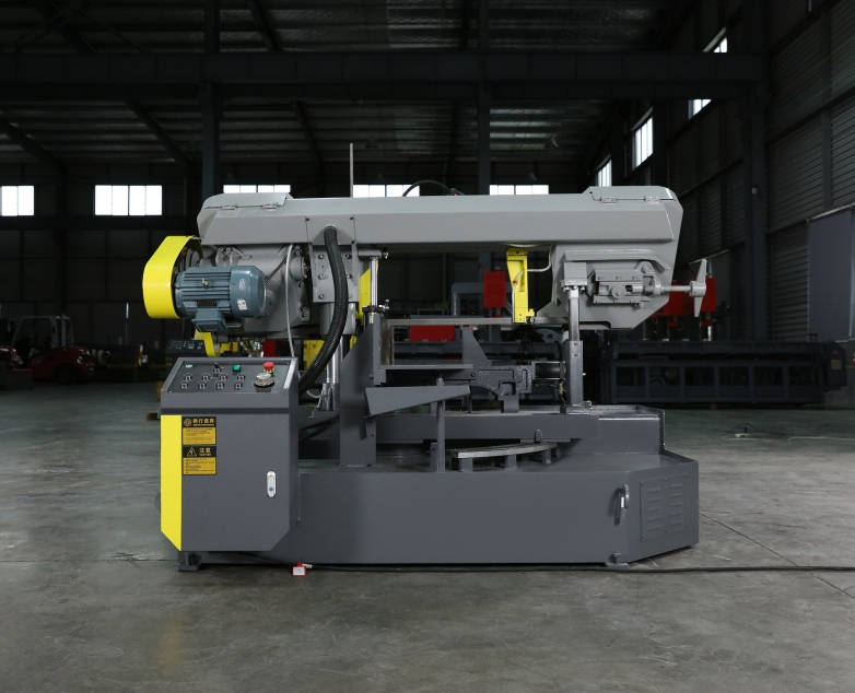 Ленточная пила по металлу горизонтальная с редуктором