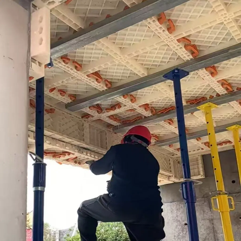 Adjusting Block Plastic Formwork for The Building Construction