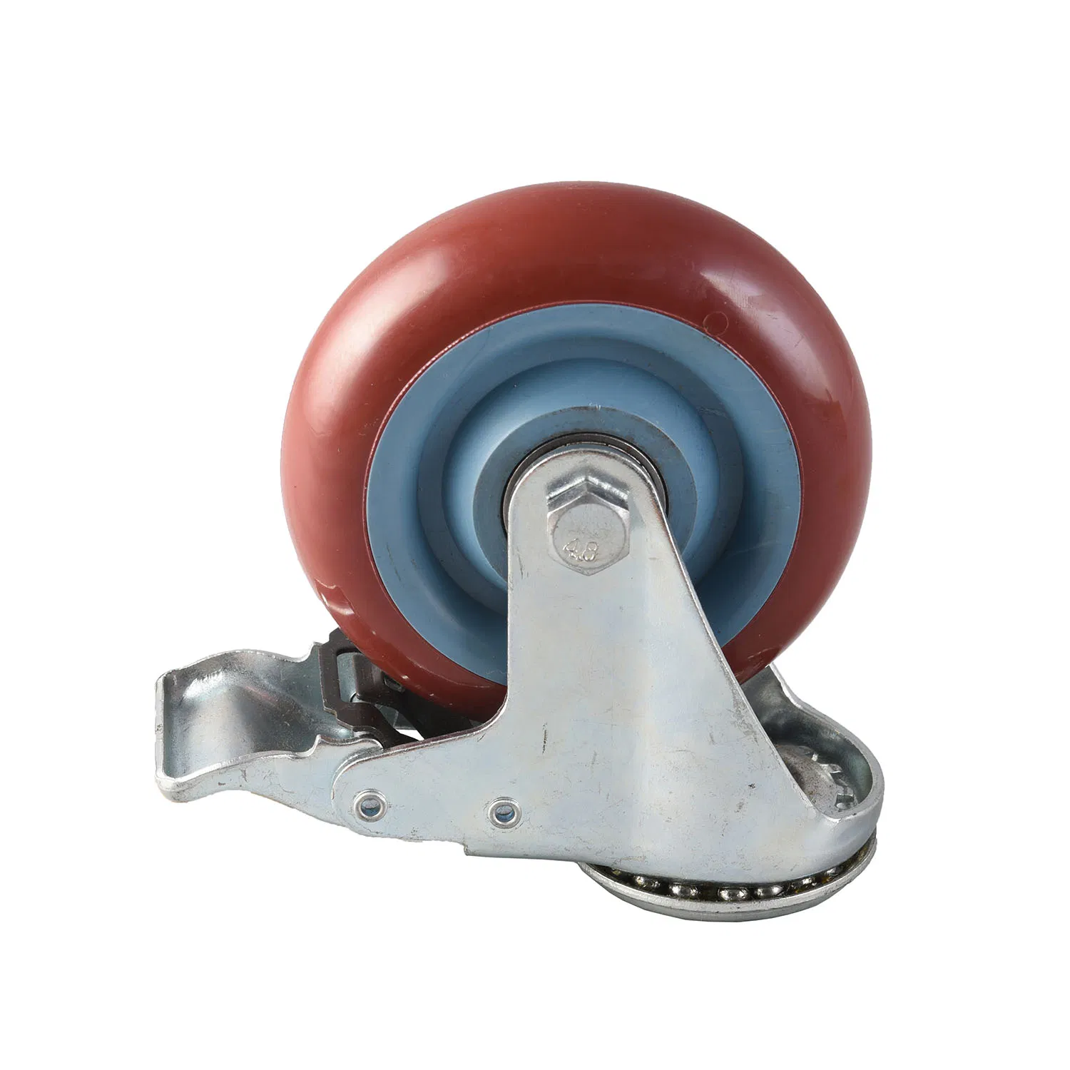 M8-N 3/4 Inch Universal Industrial Casters PU Medium Duty Type Caster