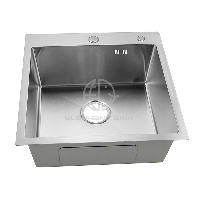 Brushed Stainless Steel Original Color Conventional Kitchen Handmade Sink Factory in China
